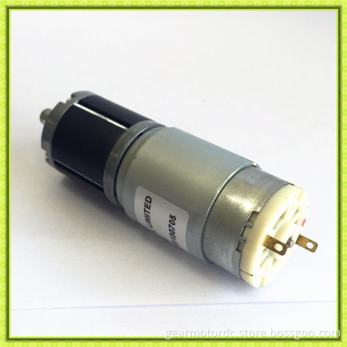 6mm stainless steel shaft low noise 5Nm 12v dc planetary gear motor